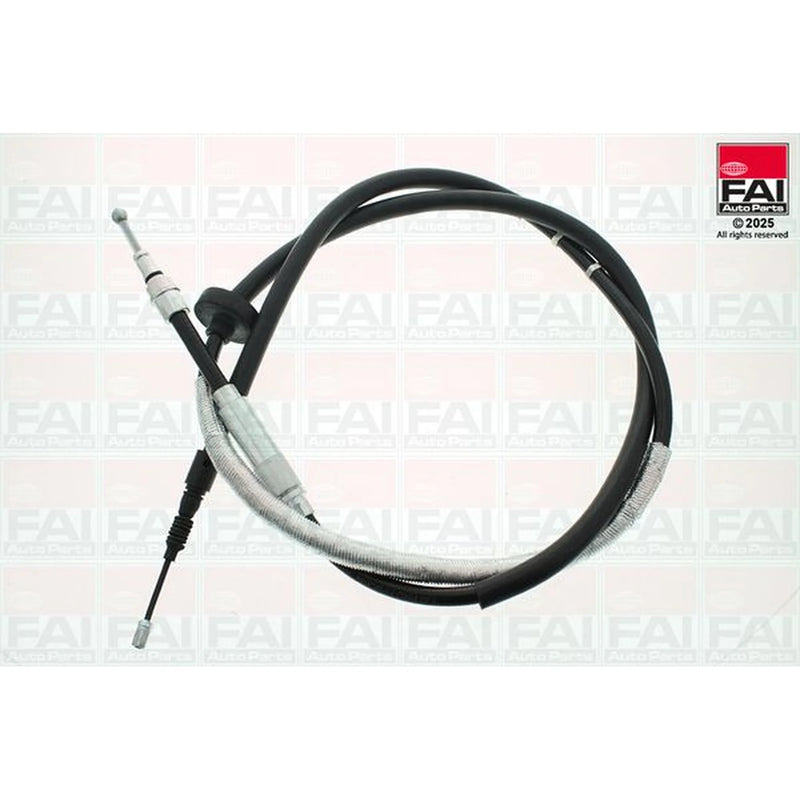 FAI Handbrake Cable Left Rear fits Audi A4 B5 1994-2001 1.6 1.8 1.9 2.4 2.5 2.6