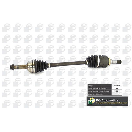 BGA CV Drive Shaft Driveshaft Front Left fits Citroën C1 2005-2014 1.0
