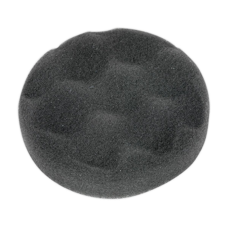 Sealey Buffing & Polishing Foam Head Hook & Loop 80x25mm Black/Soft PTCCHV79P Sealey  - Dynamic Drive