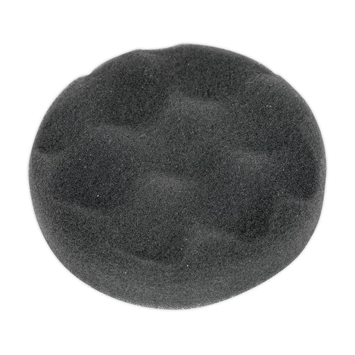 Sealey Buffing & Polishing Foam Head Hook-and-Loop80 x 25mm Black/Soft Sealey - Dynamic Drive