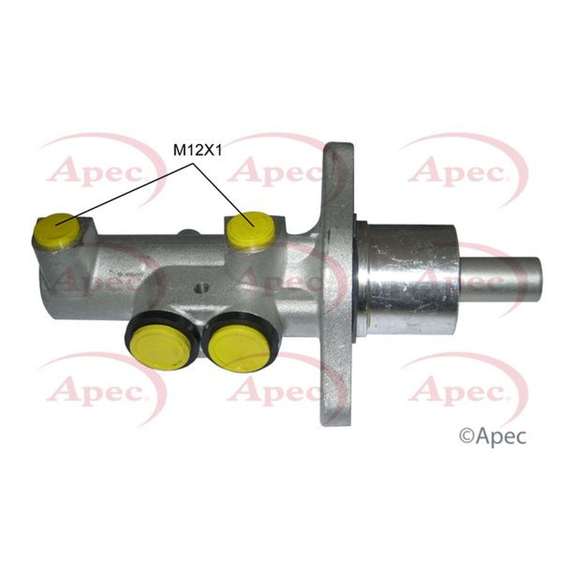 Apec Brake Master Cylinder Hydraulic Assembly fits Ford C-Max 2007-2010 1.6