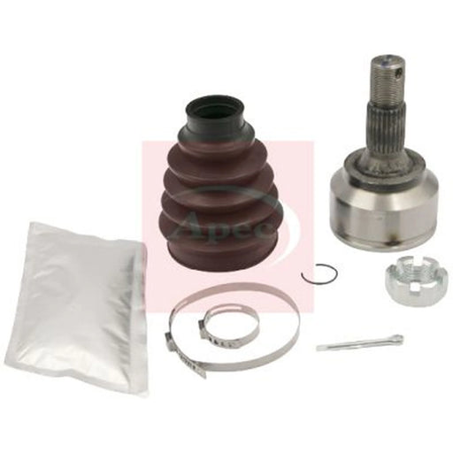 Apec CV Axle Shaft Assembly Wheel Side ACV1019