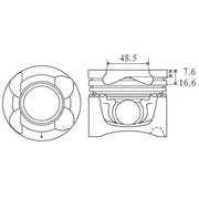 FAI Piston Cylinder Bore = PK27-000