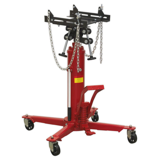 Sealey Telescopic Vertical Transmission Jack 800kg 800TTJ Sealey - Dynamic Drive