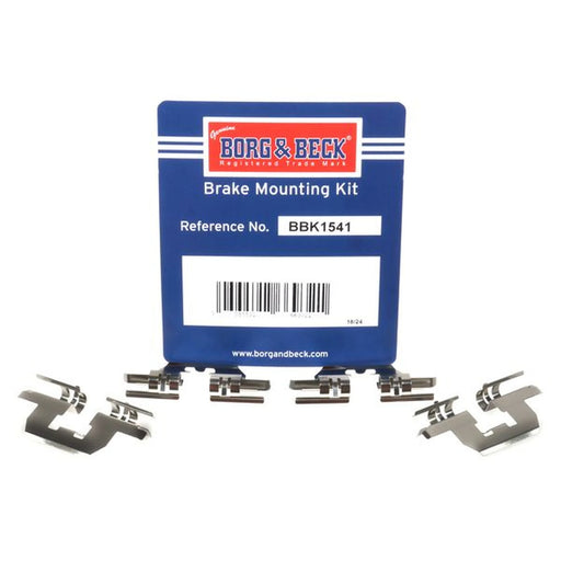 Borg & Beck Brake Pad Accessory Fitting Kit Rear BBK1541