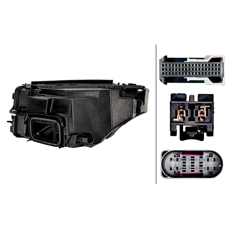 Hella Headlight Headlamp LED Right fits Mercedes-Benz Glc 2015-2022