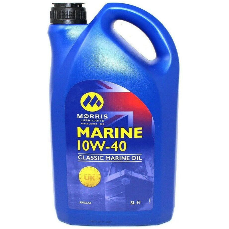 Morris Classic Marine Oil 10W 40 SAE 5L Marine Engine Oil for Classic Boats Morris - Dynamic Drive