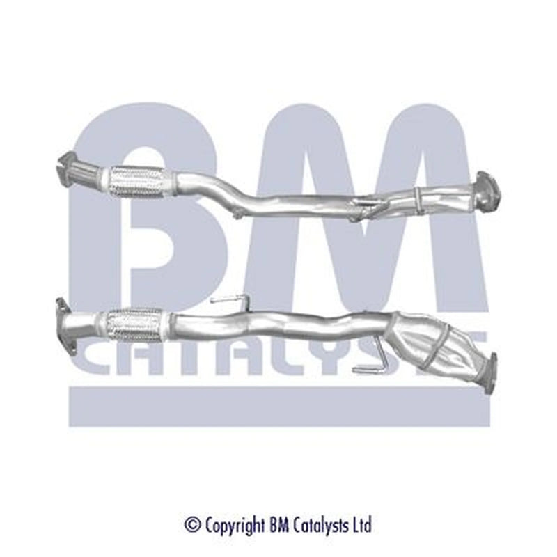 BM Catalysts Exhaust Pipe OD fits Audi A2 2002-2005 1.6
