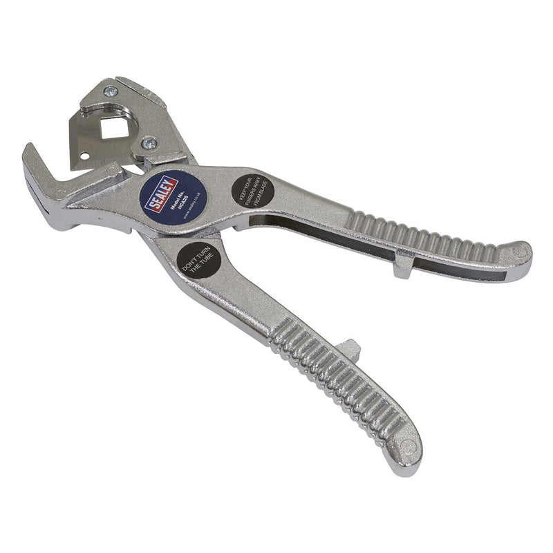 Sealey Rubber & Reinforced Hose Cutter3-25mm Die-Cast Alloy HCA25 Sealey - Dynamic Drive