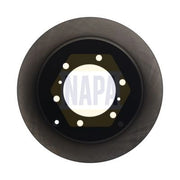 NAPA 2 x Solid Rear Brake Discs NBD5745-x2