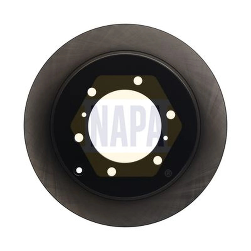 NAPA 2 x Solid Rear Brake Discs NBD5745-x2