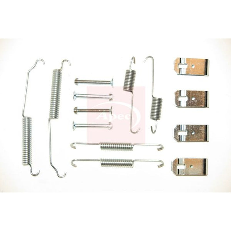 Apec Brake Shoe Accessory Kit Rear fits Mazda 2 2007-2015 1.3 1.4 1.5 1.6