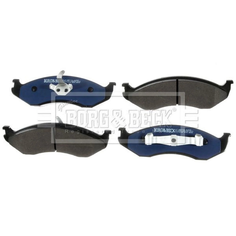 Borg & Beck Front & Rear Brake Discs & Pads fits Jeep Wrangler 1996-2007 4.0