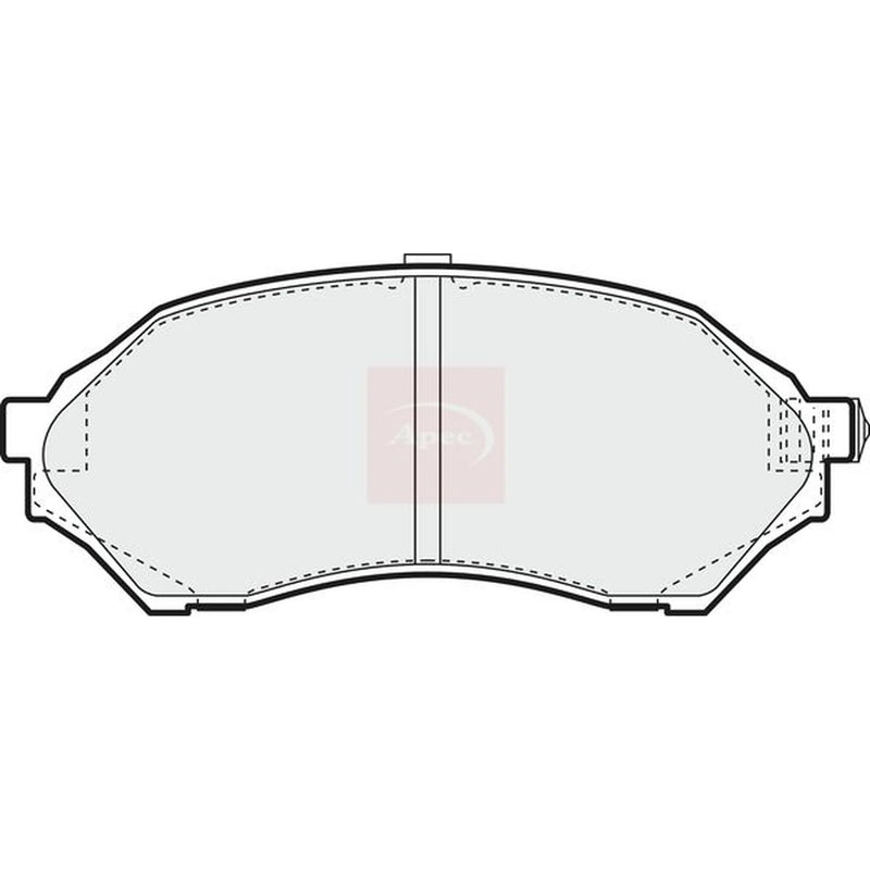 Apec Front Brake Pad Set PAD1081