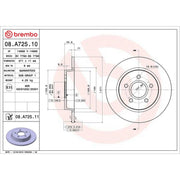 Brembo Front & Rear Brake Discs & Pads fits Ford Focus III Turnier 2012-2020 2.0