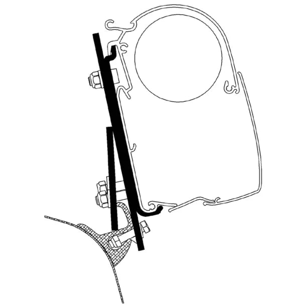 Brandrup Adapter UK Camping And Leisure - Dynamic Drive
