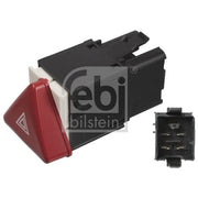 Febi Hazard Warning Light Switch Dashboard 4 Connectors 106239