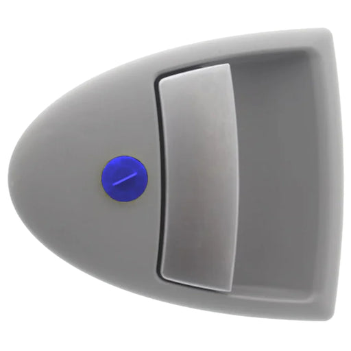Hartal Triangle Outer Handle – Grey for Zadi Doors