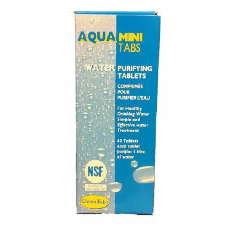 Aqua Mini 40 Tabs Cdu Of 18 UK Camping And Leisure - UK Camping And Leisure