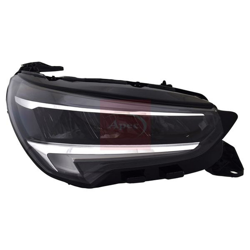 Apec Headlight Headlamp Left fits Opel Corsa F 2019 on 1.2 1.5