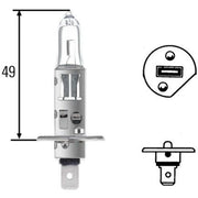 Hella Car Light Bulb H1 P14.5s 12V 100W