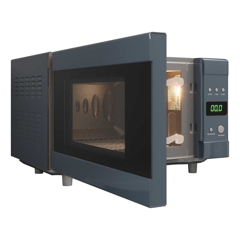 20L Flatbed Microwave in Grey Nova - Dynamic Drive