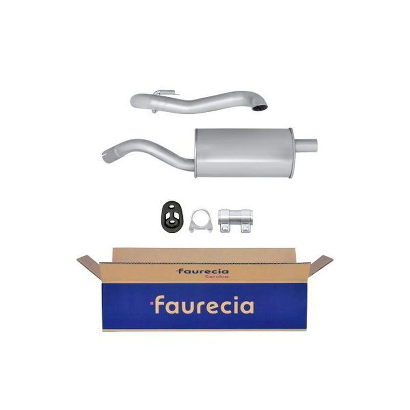 Hella End Silencer Rear fits Ford Escort 1995-1998 1.3