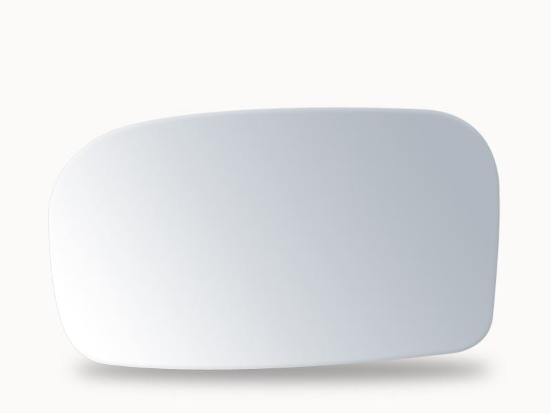 Summit Stick-On Standard Mirror Glass fits Honda Civic 02 to 05 LHS Summit - Bars 4 Cars