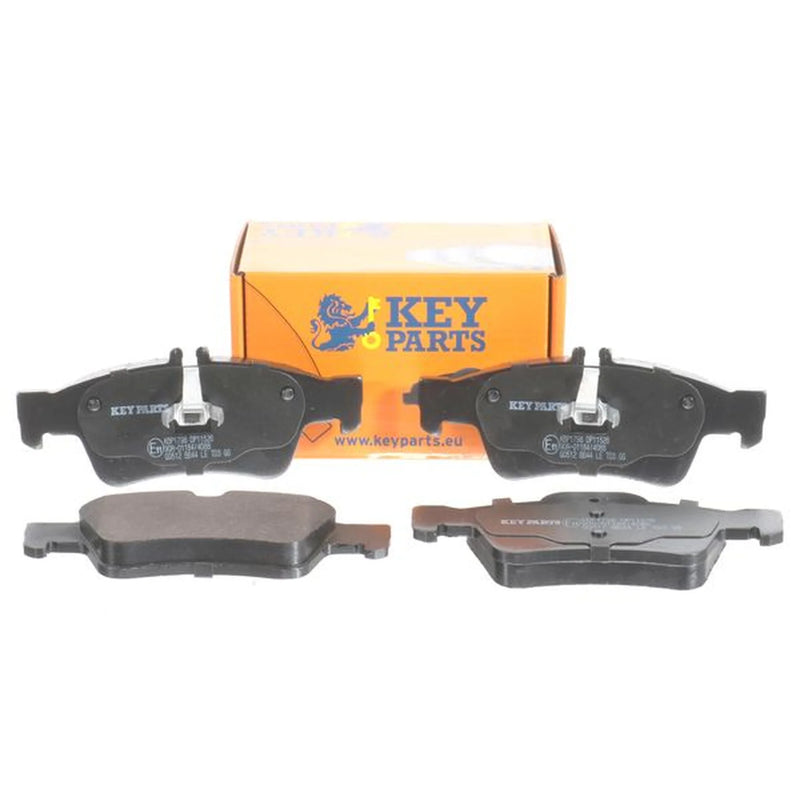 Key Parts 4 x Rear Brake Pad Set fits Mercedes-Benz Cls 2004-2017