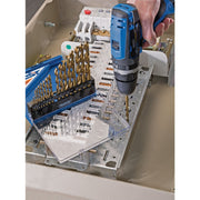 Draper Metric HSS Titanium Coated Drill Set (19 Piece) 24907 Draper - Dynamic Drive