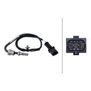 Hella Exhaust Gas Temperature Sensor before catalytic conve 6PT 010 376-321