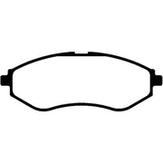 Abtex Front Brake Pad Set PLU3997