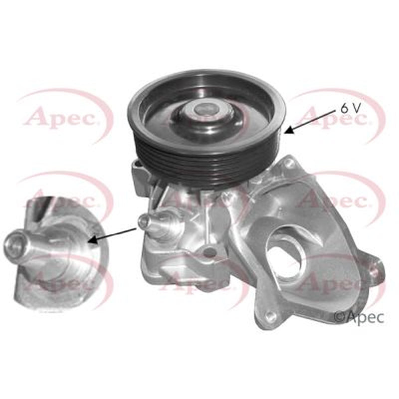 Apec Engine Cooling Water Pump fits BMW 3 2006-2013