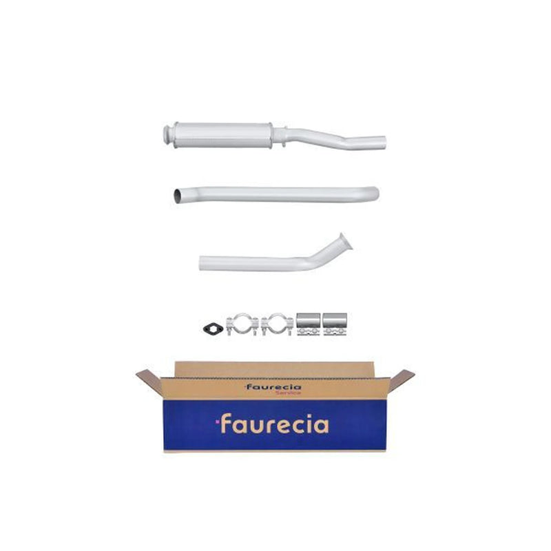 Hella Middle Silencer fits Peugeot 405 1987-1992 1.4