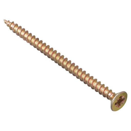 Forgefix Multi-Purpose Pozi Compatible Screw CSK ST ZYP 4.5 x 60mm Box 100 ForgeFix - NN4 Online