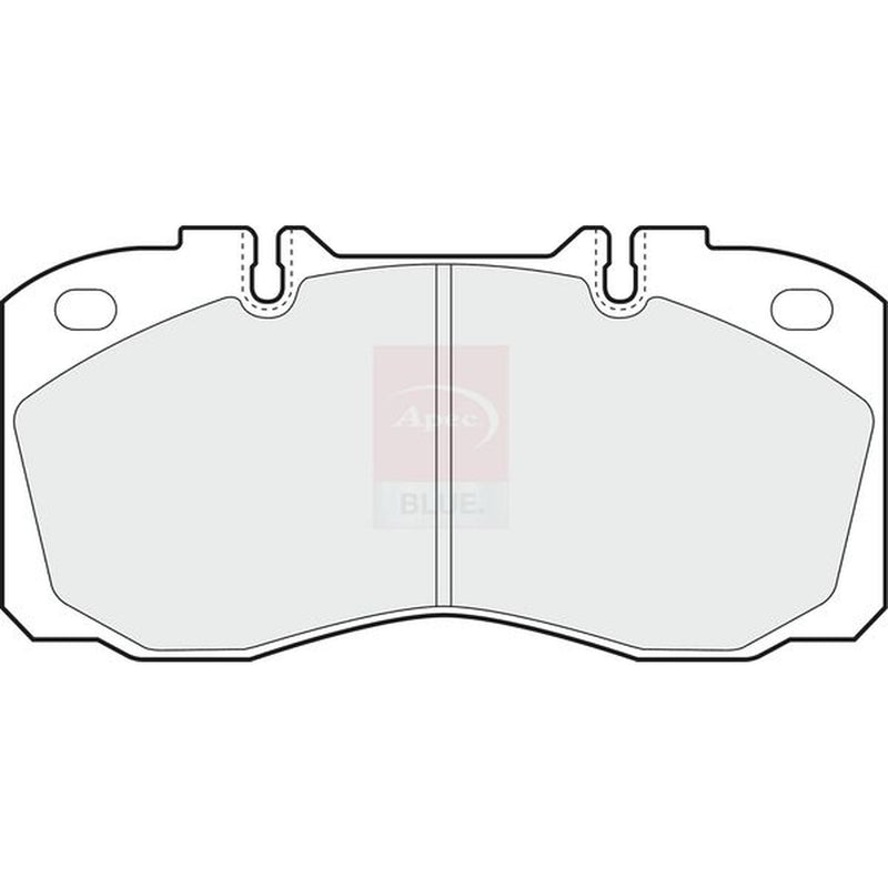 Apec Front Brake Pad Set fits Iveco Daily IV 2006-2011
