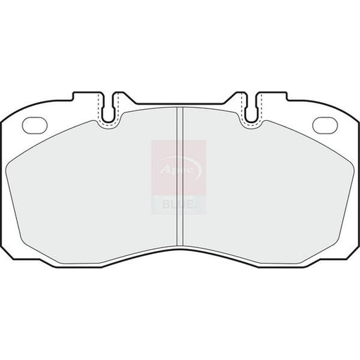 Apec Front Brake Pad Set fits Iveco Daily IV 2006-2011