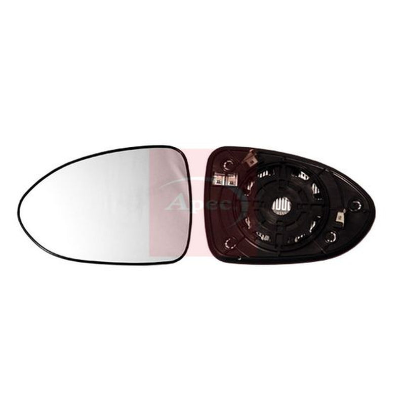 Apec Exterior Wing Mirror Glass Left fits Kia Rio III 2011-2017
