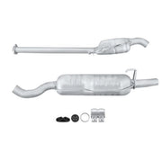 Hella End Silencer Rear fits Alfa Romeo 145 1994-1996 1.4 1.6 1.7