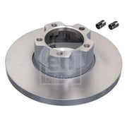 Febi 2 x Solid Front Brake Discs 11393-x2
