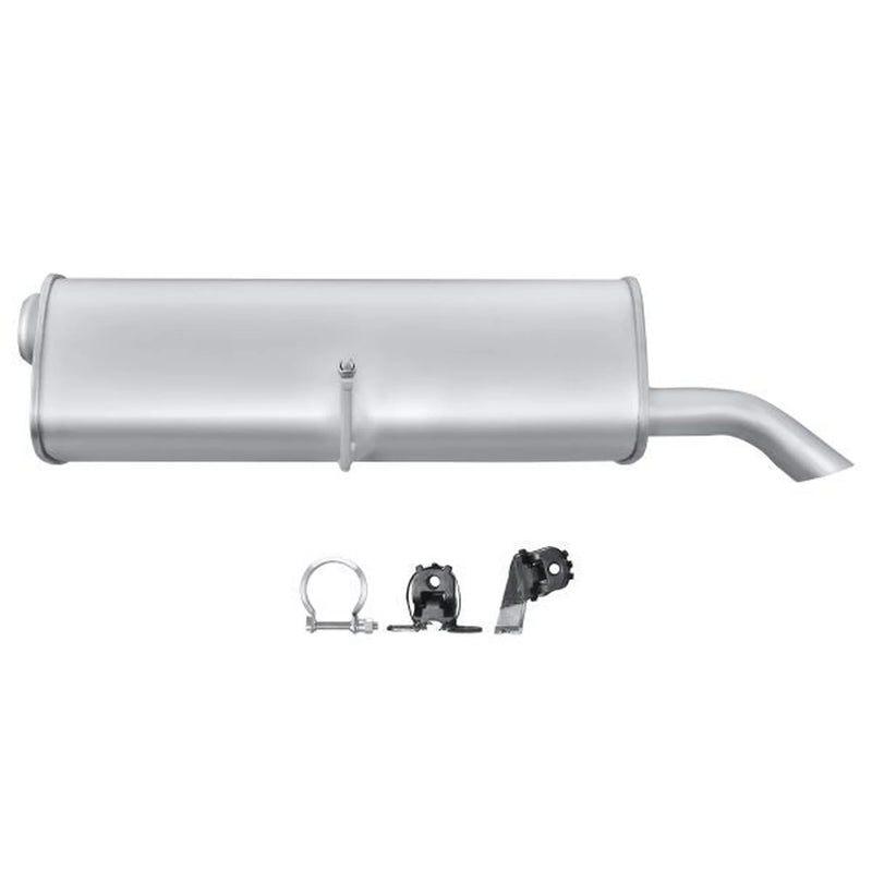 Hella End Silencer Rear fits Citroën C4 2004-2007 2.0