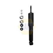 NAPA Shock Absorber Damper Strut Front fits Nissan Navara 1998-2001 2.5