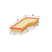 MANN-FILTER Engine Air Filter C 54 165