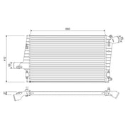 Valeo Intercooler (Charge Air Cooler) 817865