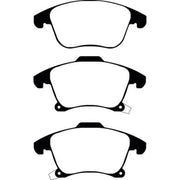 Abtex Front Brake Pad Set PLU2277