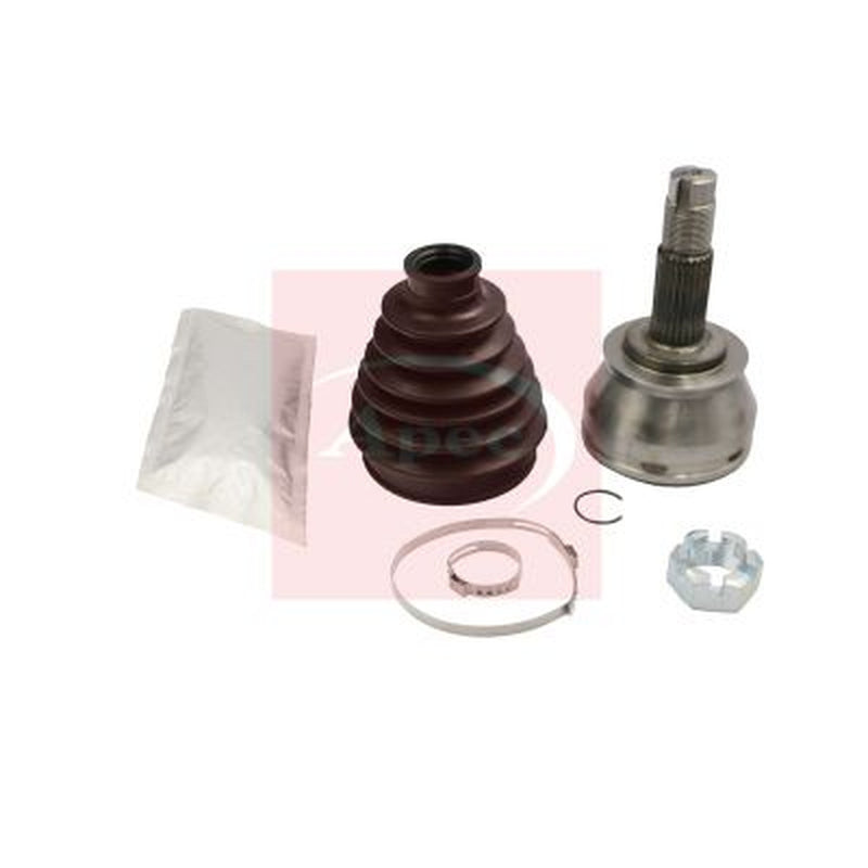 Apec CV Axle Shaft Assembly Front fits Abarth Grande Punto 2008-2010 1.4
