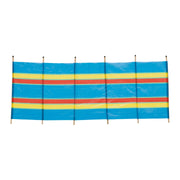 6 Pole Multicoloured Polythene Windbreak 1445 Quest - Dynamic Drive