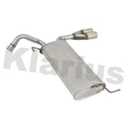 Klarius Box With Tail Pipe Rear fits Kia Picanto II 2011-2017 1.2