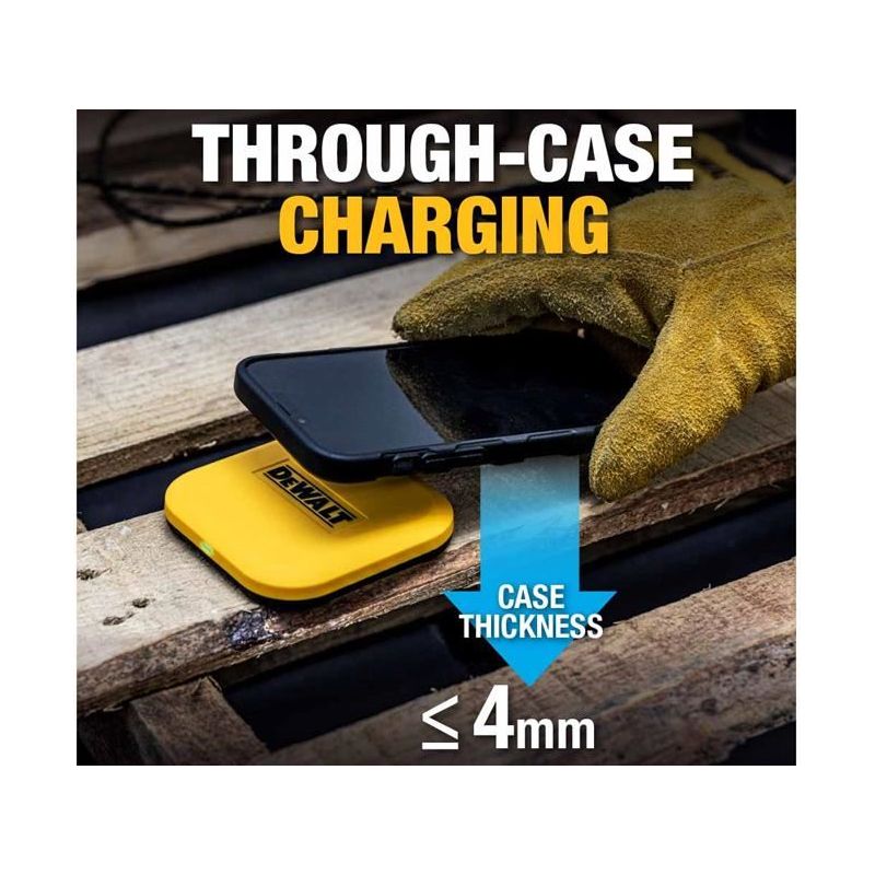 Dewalt Telecoms Fast Wireless Charging Pad DEWALT Telecoms - Dynamic Drive