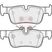 Apec Rear Brake Pad Set PD3750
